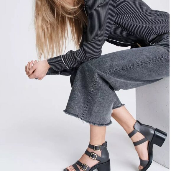 Rag & Bone Fallon Sandal - Leather Size 8.5 - Picture 2 of 5